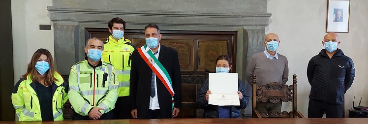 foto encomio 118 a Pescia