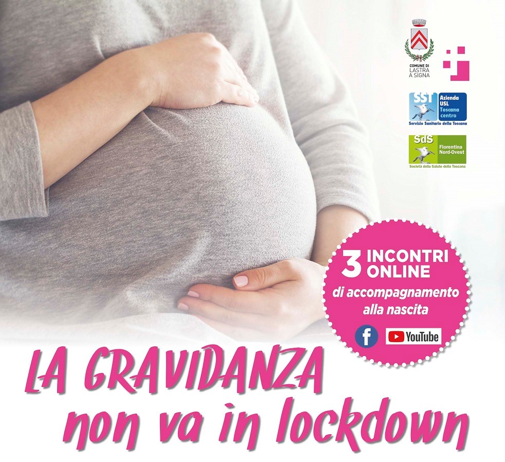la gravidanza non va in lockdown