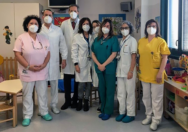 foto di gruppo pediatria e cardiologia empoli