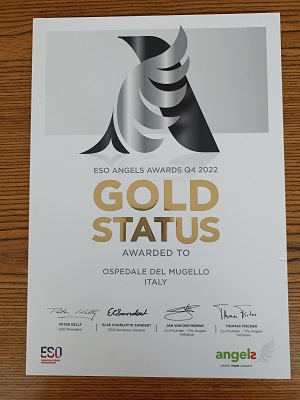 Il riconoscimento di Gold Status allospedale del Mugello