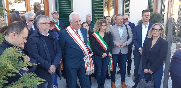 Nella foto un momento dell'inaugurazione