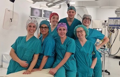 foto il personale di sala del San Giovanni di Dio