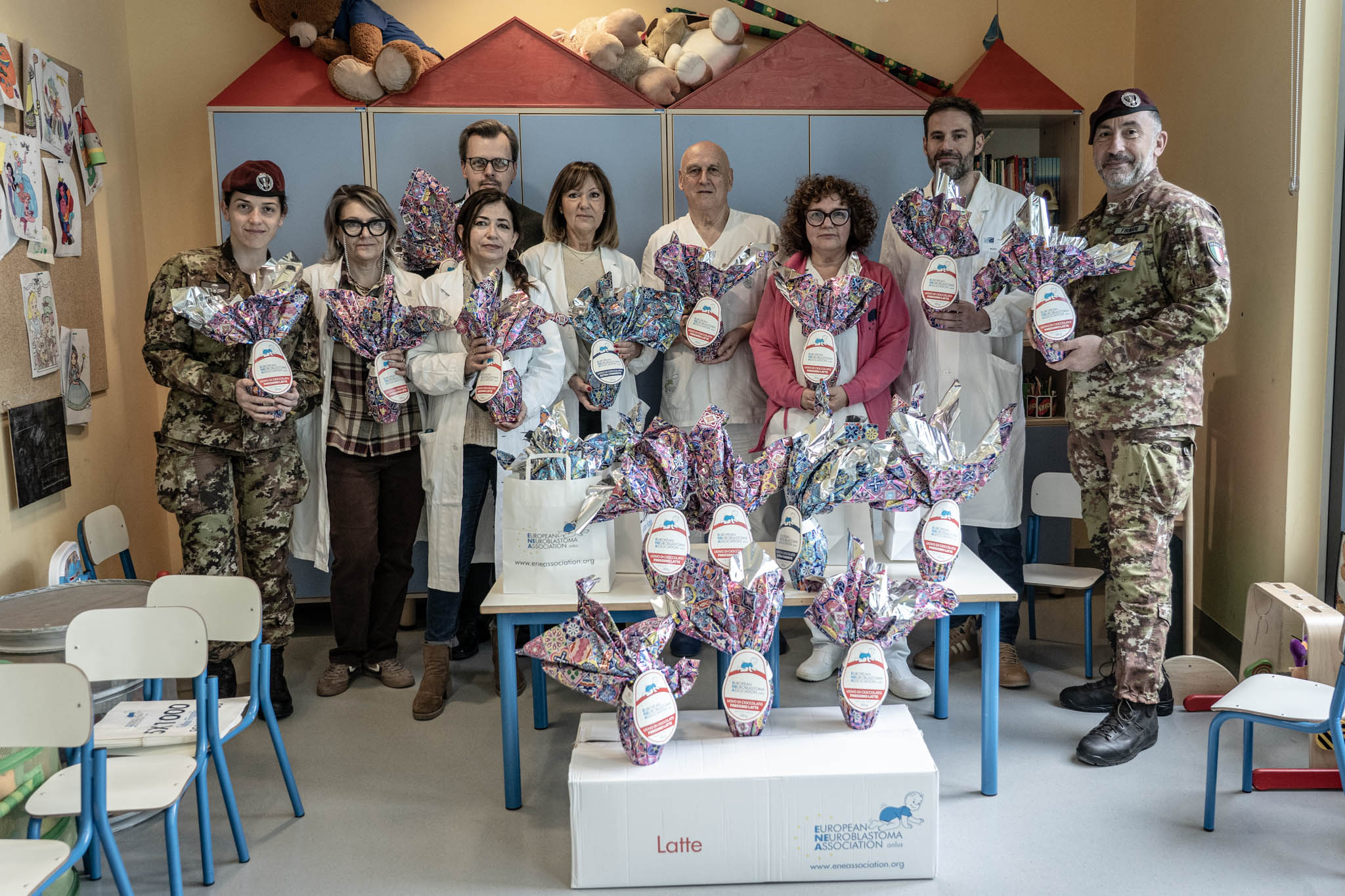 donazioni uova di cioccolato