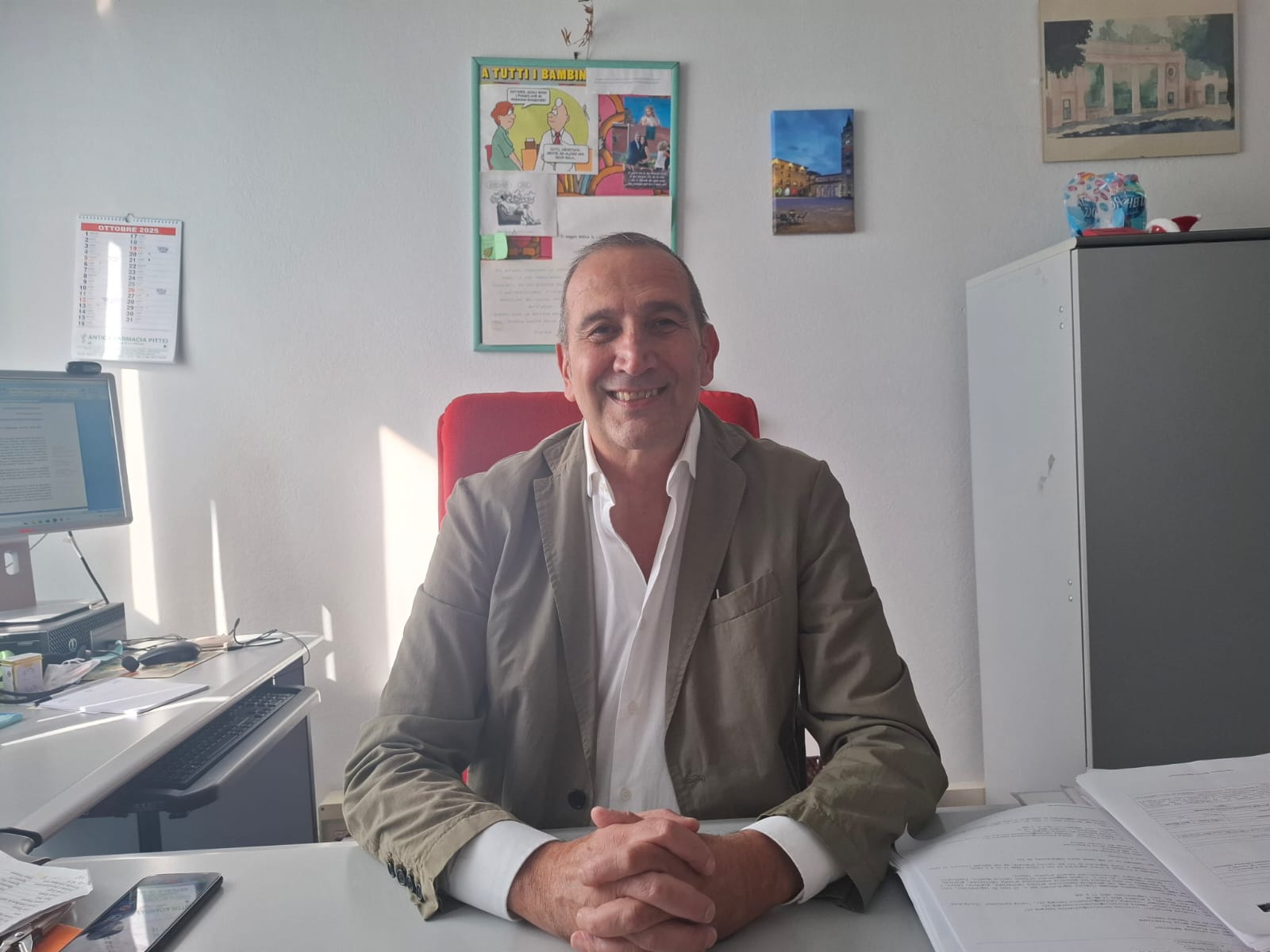  fotografia del direttore del Dipartimento dottor Giovanni Nardone