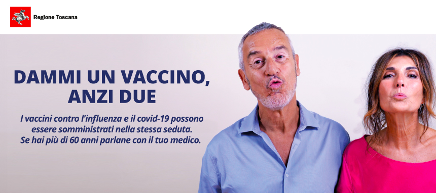 Campagna di comunicazione contro influenza e Covid