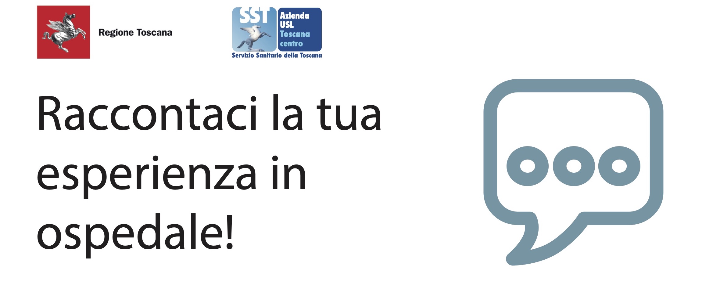 Raccontaci la tua esperienza in ospedale