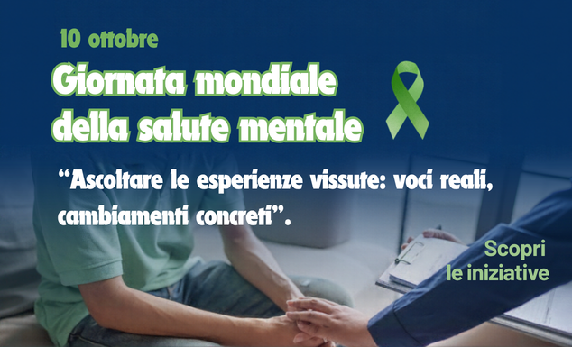Giornata Mondiale Salute Mentale 10 ottobre 2026