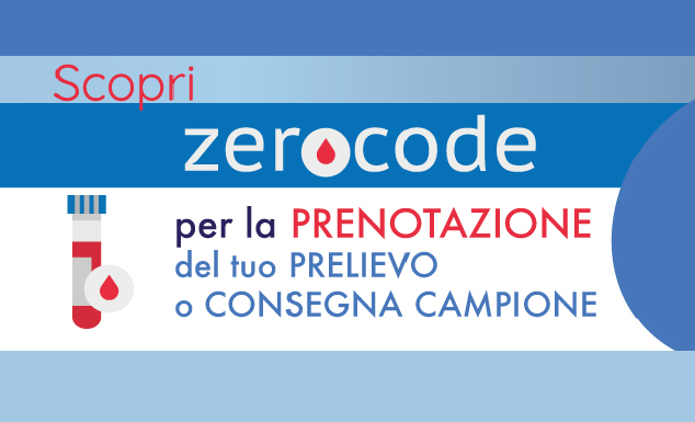 ZeroCode - sistema di prenotazione regionale per prelievi ed esami di Laboratorio Analisi
