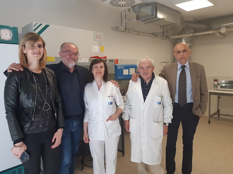 equipe laboratorio di seminologia ospedale pescia