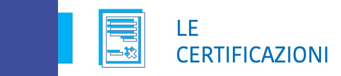 le certificazioni